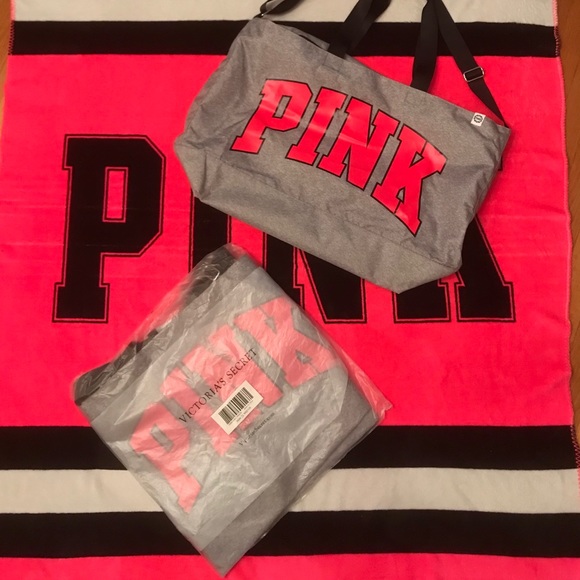 Victoria’s Secret PINK Weekender Tote - Picture 1 of 6
